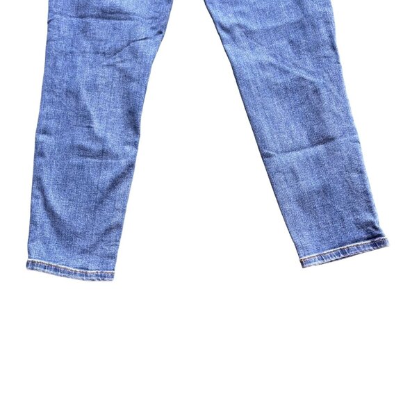 Wax Jean Collection Womens 7 28 Mom Blown Out Knee Ripped High Waist Denim 90250 - Picture 12 of 16